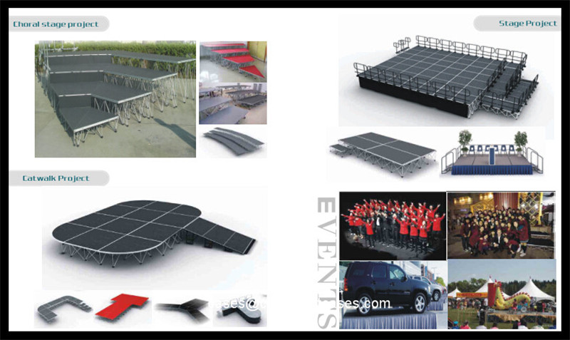 DIY Portable Stage for Sale -- Risers 10/20/40/60/80 cm and Platforms Square/Round/Triangle/Ractange