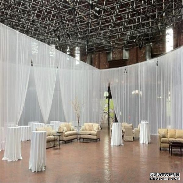 high quality Crepe Chiffon curtains with factory price