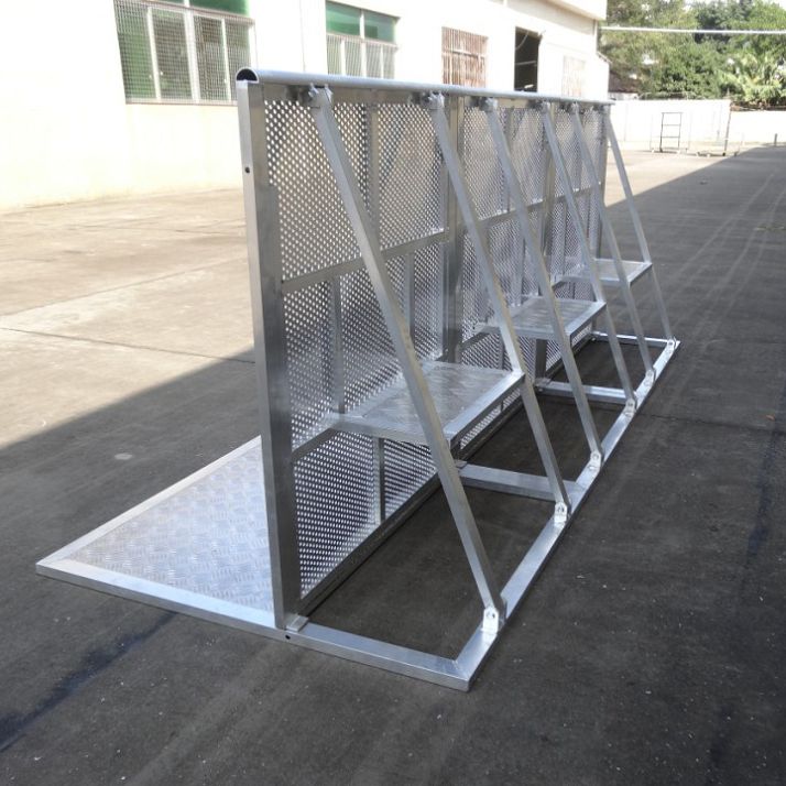 Straight Barrier With Security Platform
