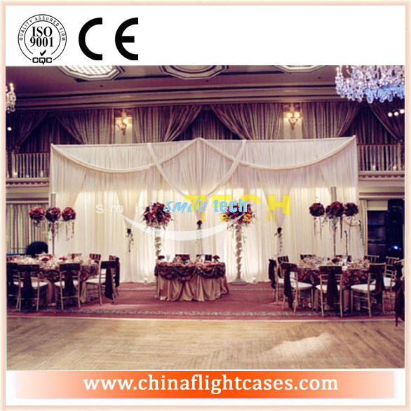 wedding background pipe and drape