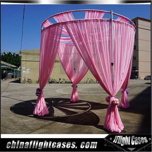 Round Pipe and Drape for Wedding Decoration