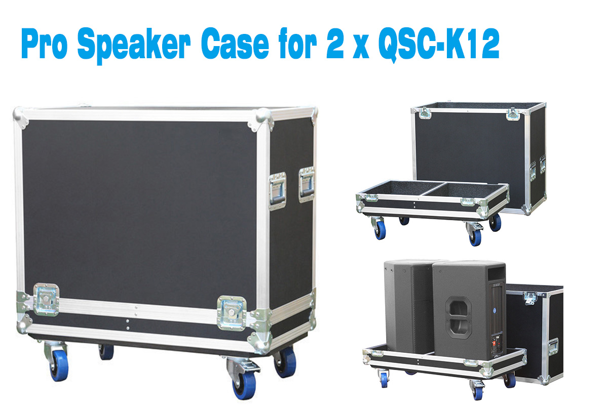 Hot sell Tour Style Transporter for 2 QSC K12 speakers