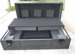 Case for Numark NS7 mixer w/keyboard tray & laptop tray