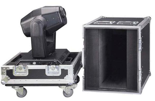 Moving head lighting flight case