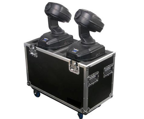 Moving head lighting flight case