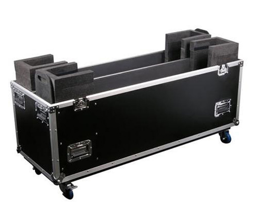 Plasma tv flight cases with lifting