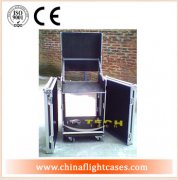 turntable flight case /mixer dj shockproof case /12u mixer rack cases 