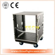 Double double door  Aluminum Strong High Quality cable flight case .