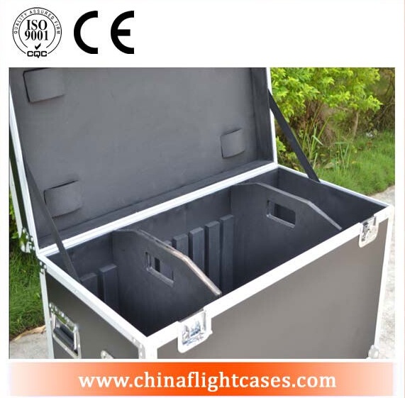 Utility Trunk Road Case, Adjustable Compartments Utility Case, Trunk Case with Pull Out Drawer