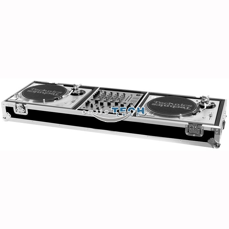 PIONEER 2xTURNTABLES DJM500/DJM600 MIXER/OTHER 12' MIXER WITH WHEELS