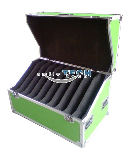 Multiple LED/LCD Screen Aluminum ATA Flight Case 