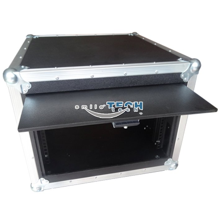 10U AMPLIFIER DELUXE SLIDING DOOR RACK CASE 