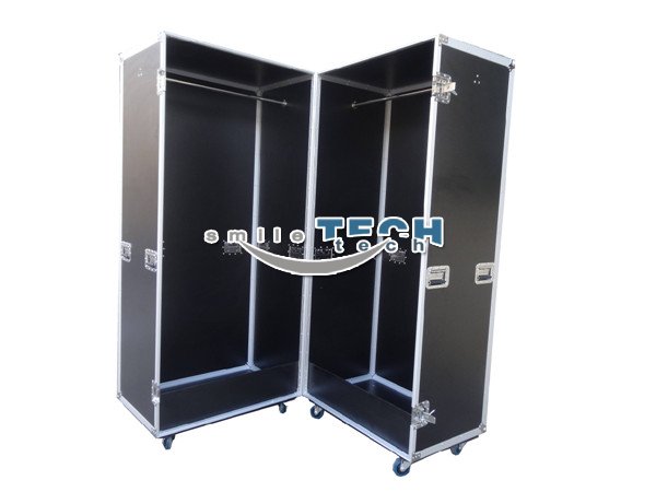 Custom Design Wardrobe FLight Case for Party Costume Storage and Transportation