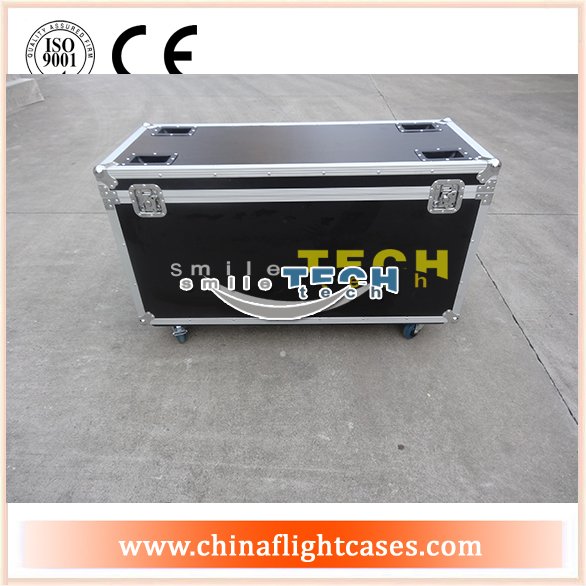 Big cable box flight cases with 2 Activity partition board
