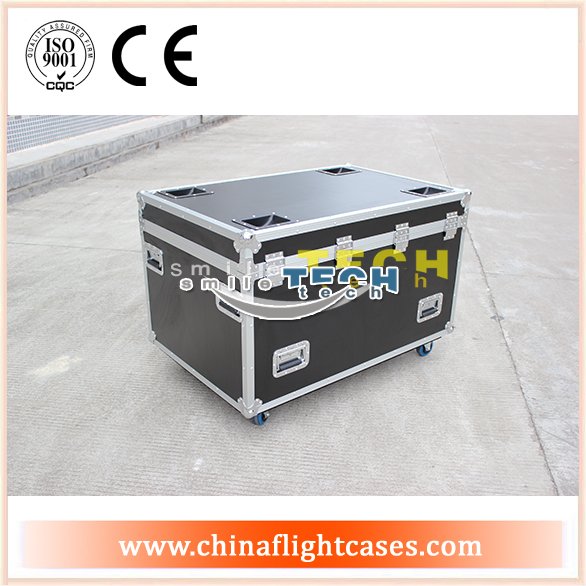 utility heavy duty trunk cases with tray and removable boards 