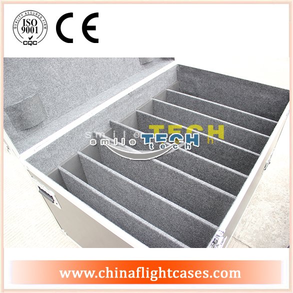 utility heavy duty trunk cases with tray and removable boards 