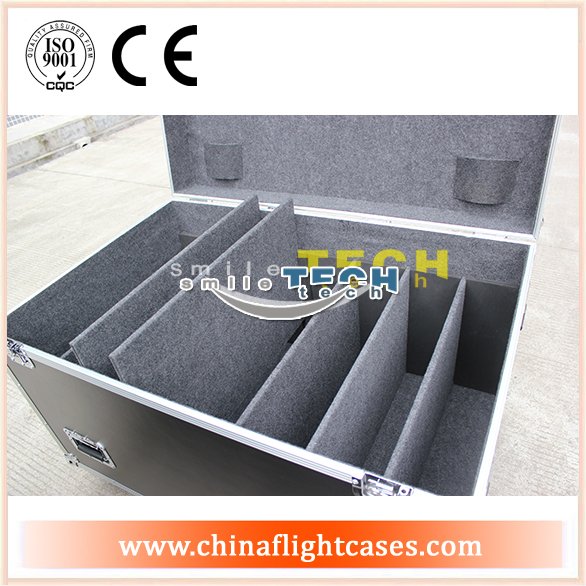 utility heavy duty trunk cases with tray and removable boards 