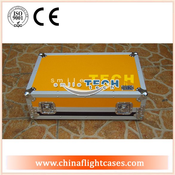  LED bar transport flight cases with wheels and high quality 