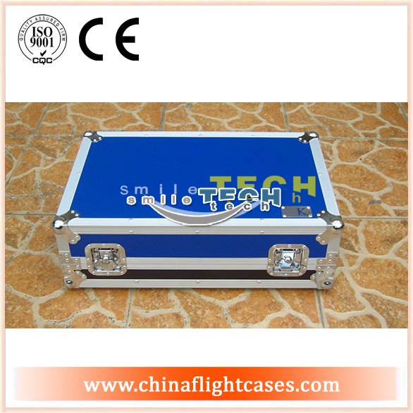  LED bar transport flight cases with wheels and high quality 