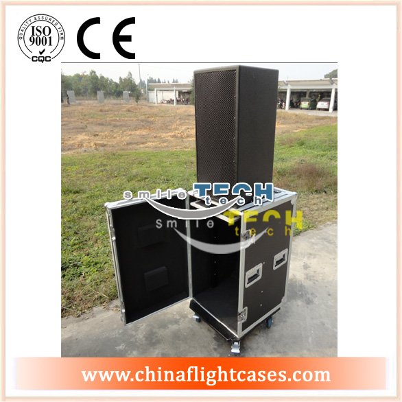ATA safe speaker shipping flight cases with good protection 