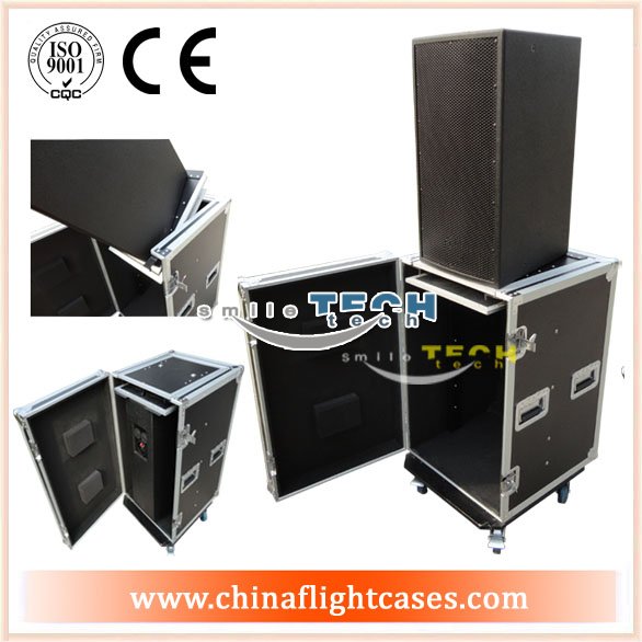 ATA safe speaker shipping flight cases with good protection 