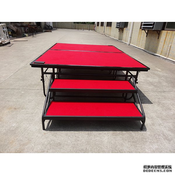 Lastest Portable Catwalk Folding Stage with Carpet