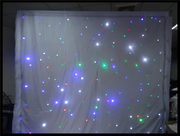 Wedding LED Star Curtain--2m x 3m, 2m x 4m, 3m x 4m, 4m x 6m, 4m x 8m, 5m x 10m, Custom