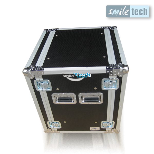 12U Shock Mount Amp Rack Case With 18 Inch Shock Mount