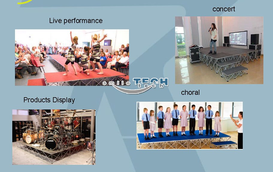 folding stage