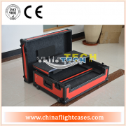 <b>Hot sell DJ carring cases with laptop tray , pull out handles</b>
