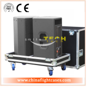 Pro audio flight cases for speaker dual speaker carring cases
