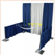 <b>Popular trading exhibition booth with adjustable pipe and optional color</b>