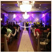 <b>Luxury Wave wedding background curtain new design background pipe and drapes</b>