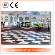 <b>Shiny snow white/cool black /white and black mix dance floor </b>