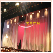 <b>New design chiffon pipe and drape system for concert and high end restaurant</b>