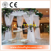 <b>Wedding tent chiffon drape design with flower--RK wedding pipe system</b>