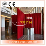 <b>New simple and easy to carry pipe drape system, wedding red curtain</b>