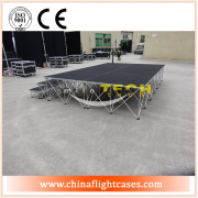<b>RK hot selling 24inch height protable smart stage with riser</b>