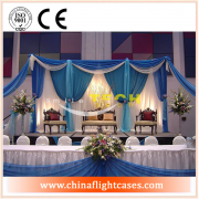 <b>ST lastest wedding party pipe and drape system --unique wedding decoration curtain</b>