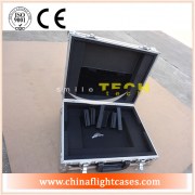 <b>Universal 15 inch laptop flight cases with rubber feet </b>