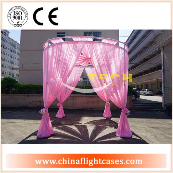 <b>Fashion Round Pipe and Drape System for Wedding or Celebrate Parties </b>