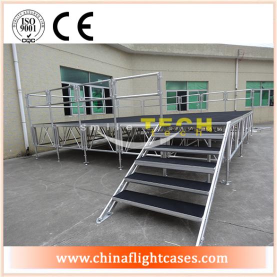 <b>Portable Aluminum Stage for Concert or Outdoor Events</b>