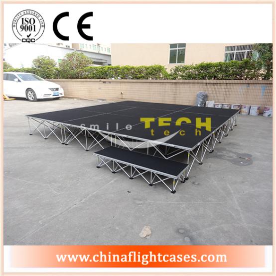 <b>12ft x12ft Small Indoor Party Performance Stage With Multi-steps</b>