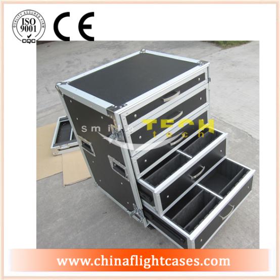 <b>Hot Sale Drawer Flight Cases with 5 Drawers</b>