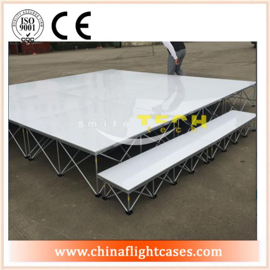<b>New Design Portable Smart Stage With Security Guardrail</b>