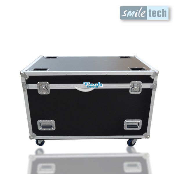 Large Moving Head Lighting Case of Utility Trunk With Wheels 