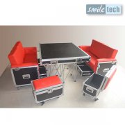 Sofa Flight Case Furniture For Exhibition And As a Lounge