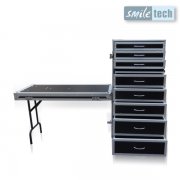 8 Drawer flight case For Storage-RK8DRAWER58TC