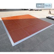 Seamless wood grain portable dance floor_RKW-DFP4X4